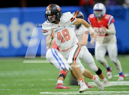 Thumbnail 1 in John Curtis Christian vs. Catholic-B.R. (LHSAA 5A Allstate Sugar Bowl Prep Classic Final) photogallery.
