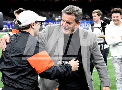 Thumbnail 2 in John Curtis Christian vs. Catholic-B.R. (LHSAA 5A Allstate Sugar Bowl Prep Classic Final) photogallery.