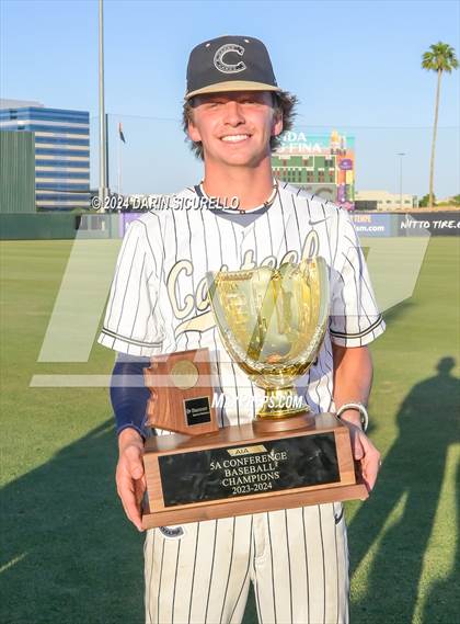 Thumbnail 2 in Sunrise Mountain vs Casteel (AIA 5A Final - Awards) photogallery.