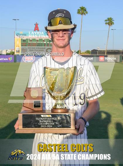 Thumbnail 2 in Sunrise Mountain vs Casteel (AIA 5A Final - Awards) photogallery.