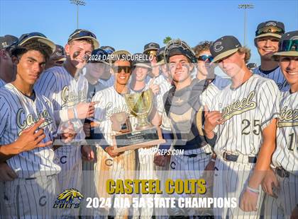 Thumbnail 2 in Sunrise Mountain vs Casteel (AIA 5A Final - Awards) photogallery.