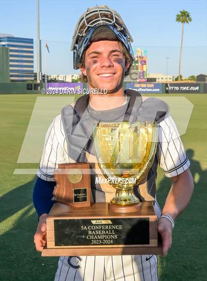 Thumbnail 2 in Sunrise Mountain vs Casteel (AIA 5A Final - Awards) photogallery.
