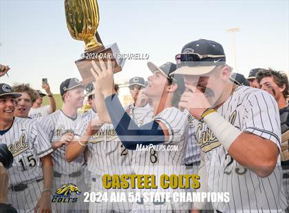 Thumbnail 2 in Sunrise Mountain vs Casteel (AIA 5A Final - Awards) photogallery.