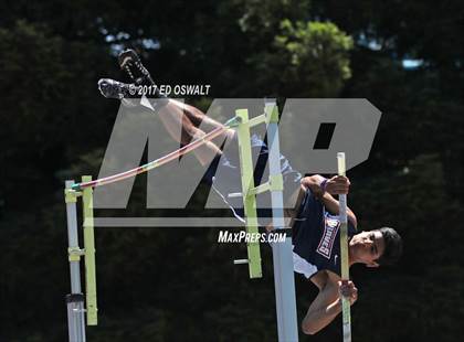 Thumbnail 1 in CIF NCS Masters Track and Field (Pole Vault) photogallery.