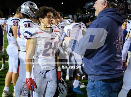 Thumbnail 2 in Yorba Linda vs Liberty (CIF Division 1-A Regional Final) photogallery.