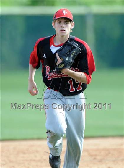 Thumbnail 2 in South Point vs. Marvin Ridge (NCHSAA 3A West Regional - Game 2) photogallery.