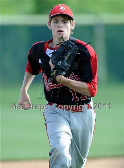 Thumbnail 3 in South Point vs. Marvin Ridge (NCHSAA 3A West Regional - Game 2) photogallery.