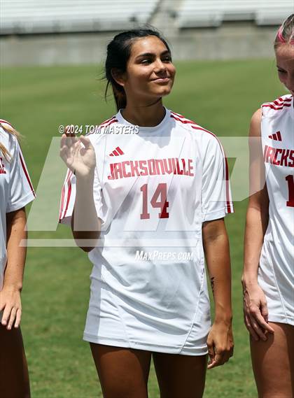 Thumbnail 1 in South Point @ Jacksonville (NCHSAA 3A Championship Pregame & Awards) photogallery.