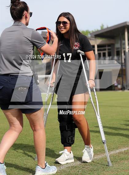 Thumbnail 3 in South Point @ Jacksonville (NCHSAA 3A Championship Pregame & Awards) photogallery.