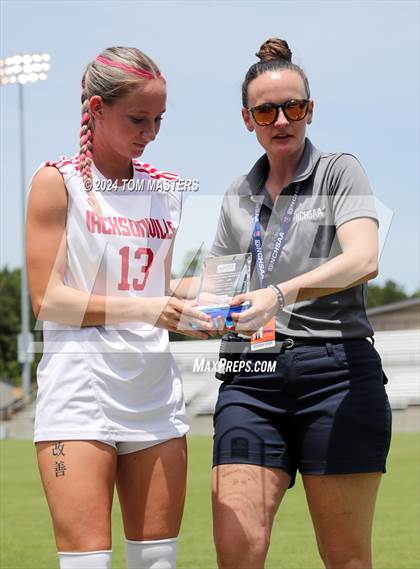 Thumbnail 3 in South Point @ Jacksonville (NCHSAA 3A Championship Pregame & Awards) photogallery.