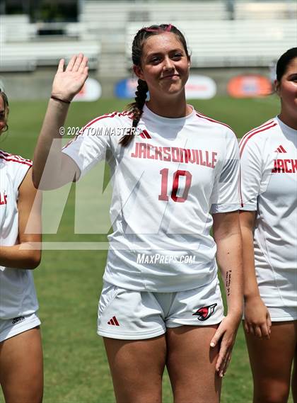 Thumbnail 3 in South Point @ Jacksonville (NCHSAA 3A Championship Pregame & Awards) photogallery.