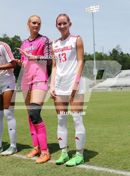 Thumbnail 3 in South Point @ Jacksonville (NCHSAA 3A Championship Pregame & Awards) photogallery.