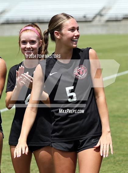 Thumbnail 2 in South Point @ Jacksonville (NCHSAA 3A Championship Pregame & Awards) photogallery.