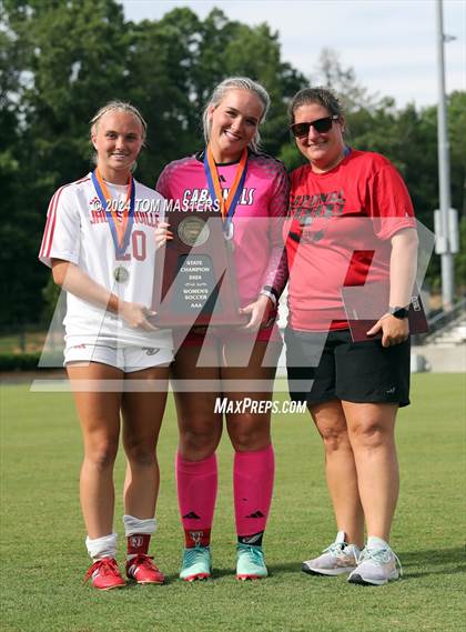 Thumbnail 1 in South Point @ Jacksonville (NCHSAA 3A Championship Pregame & Awards) photogallery.