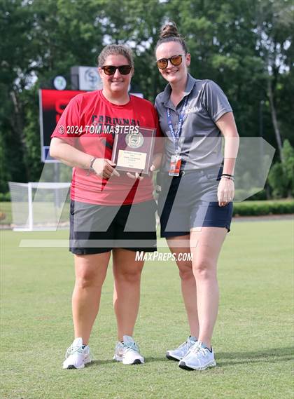 Thumbnail 3 in South Point @ Jacksonville (NCHSAA 3A Championship Pregame & Awards) photogallery.