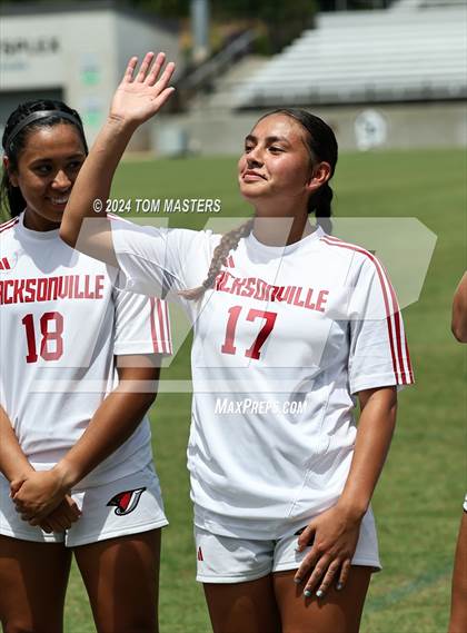 Thumbnail 1 in South Point @ Jacksonville (NCHSAA 3A Championship Pregame & Awards) photogallery.