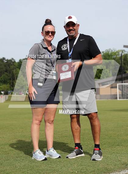 Thumbnail 3 in South Point @ Jacksonville (NCHSAA 3A Championship Pregame & Awards) photogallery.