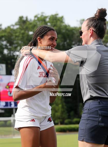 Thumbnail 3 in South Point @ Jacksonville (NCHSAA 3A Championship Pregame & Awards) photogallery.