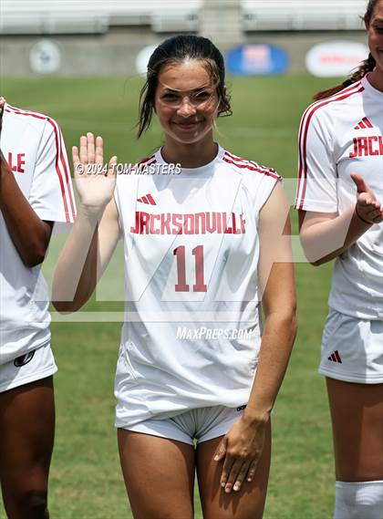 Thumbnail 1 in South Point @ Jacksonville (NCHSAA 3A Championship Pregame & Awards) photogallery.