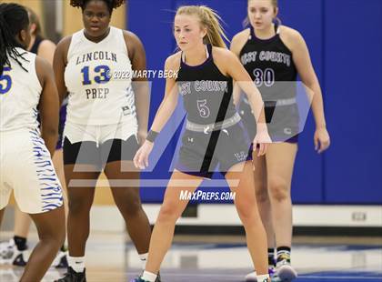 Thumbnail 1 in Lincoln Prep vs West County (The 48 Hours of Basketball) photogallery.