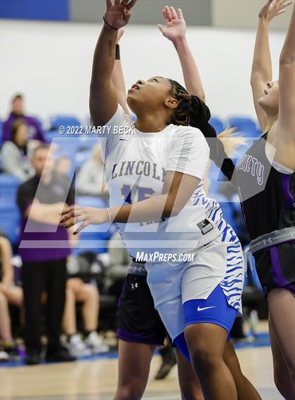 Thumbnail 2 in Lincoln Prep vs West County (The 48 Hours of Basketball) photogallery.
