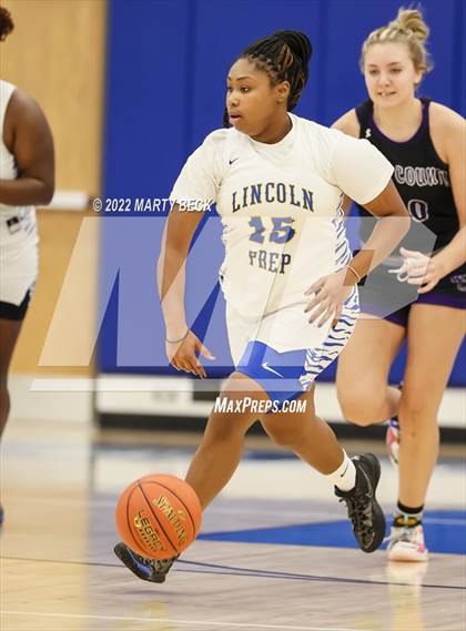 Thumbnail 2 in Lincoln Prep vs West County (The 48 Hours of Basketball) photogallery.