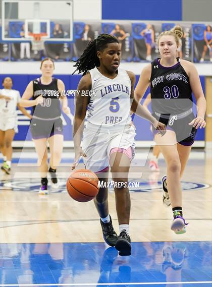Thumbnail 3 in Lincoln Prep vs West County (The 48 Hours of Basketball) photogallery.