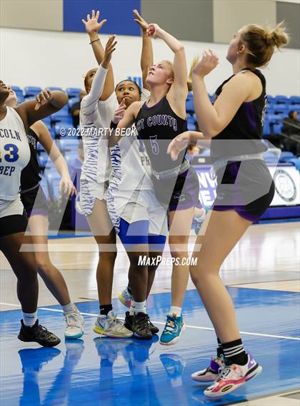Thumbnail 1 in Lincoln Prep vs West County (The 48 Hours of Basketball) photogallery.
