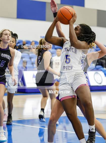 Thumbnail 3 in Lincoln Prep vs West County (The 48 Hours of Basketball) photogallery.