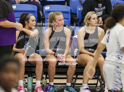 Thumbnail 2 in Lincoln Prep vs West County (The 48 Hours of Basketball) photogallery.