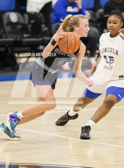 Thumbnail 1 in Lincoln Prep vs West County (The 48 Hours of Basketball) photogallery.