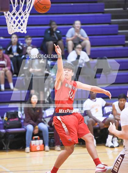 Thumbnail 1 in Harlandale vs Wimberley (Boerne ISD Tournament) photogallery.