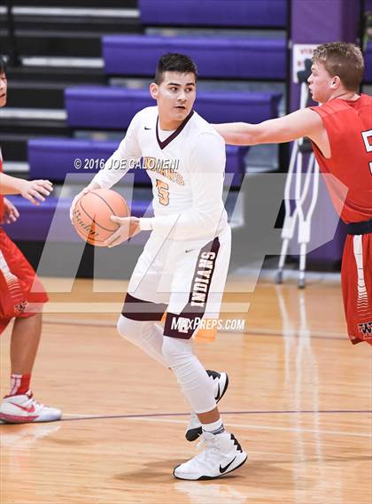 Thumbnail 2 in Harlandale vs Wimberley (Boerne ISD Tournament) photogallery.