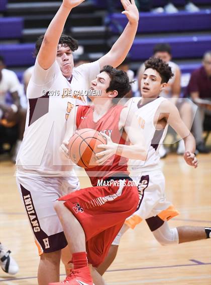 Thumbnail 2 in Harlandale vs Wimberley (Boerne ISD Tournament) photogallery.