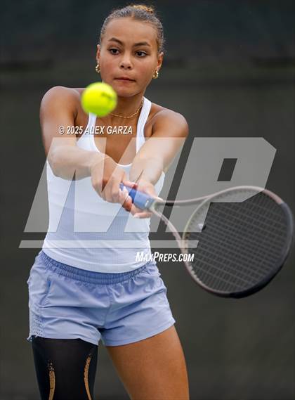 Thumbnail 3 in UIL Tennis 1A 2A Girls Quarterfinals photogallery.