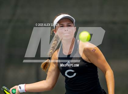Thumbnail 2 in UIL Tennis 1A 2A Girls Quarterfinals photogallery.