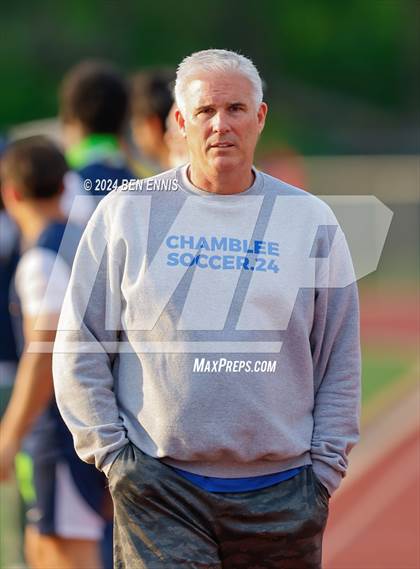 Thumbnail 2 in Chamblee vs. Eagle's Landing (GHSA 5A Round 2) photogallery.