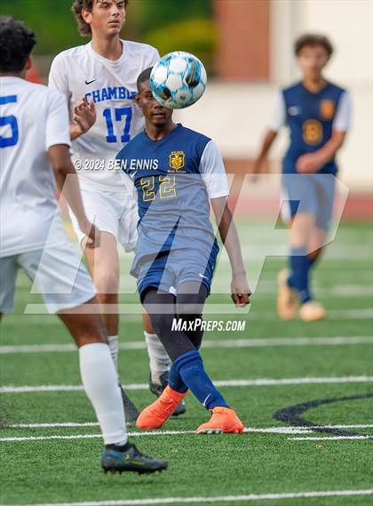 Thumbnail 3 in Chamblee vs. Eagle's Landing (GHSA 5A Round 2) photogallery.