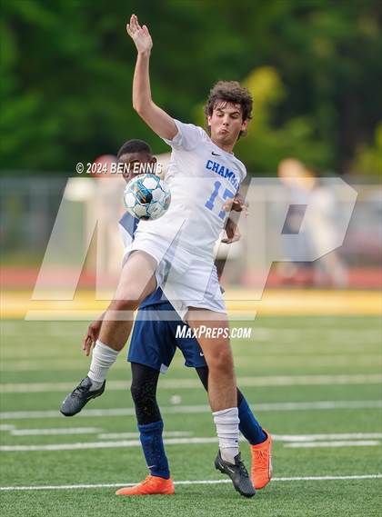 Thumbnail 2 in Chamblee vs. Eagle's Landing (GHSA 5A Round 2) photogallery.
