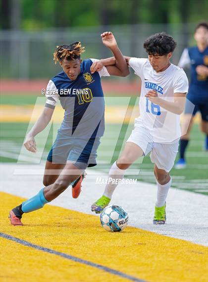 Thumbnail 2 in Chamblee vs. Eagle's Landing (GHSA 5A Round 2) photogallery.