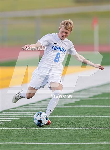 Thumbnail 3 in Chamblee vs. Eagle's Landing (GHSA 5A Round 2) photogallery.