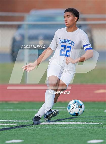 Thumbnail 3 in Chamblee vs. Eagle's Landing (GHSA 5A Round 2) photogallery.