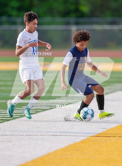 Thumbnail 1 in Chamblee vs. Eagle's Landing (GHSA 5A Round 2) photogallery.