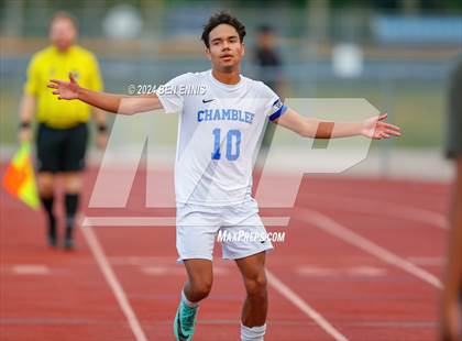 Thumbnail 3 in Chamblee vs. Eagle's Landing (GHSA 5A Round 2) photogallery.