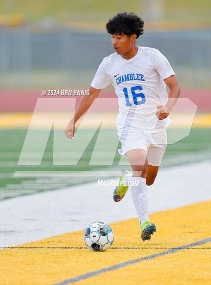 Thumbnail 3 in Chamblee vs. Eagle's Landing (GHSA 5A Round 2) photogallery.