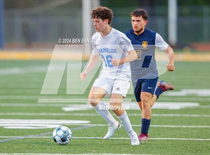Thumbnail 2 in Chamblee vs. Eagle's Landing (GHSA 5A Round 2) photogallery.