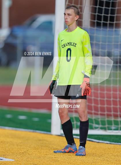 Thumbnail 3 in Chamblee vs. Eagle's Landing (GHSA 5A Round 2) photogallery.