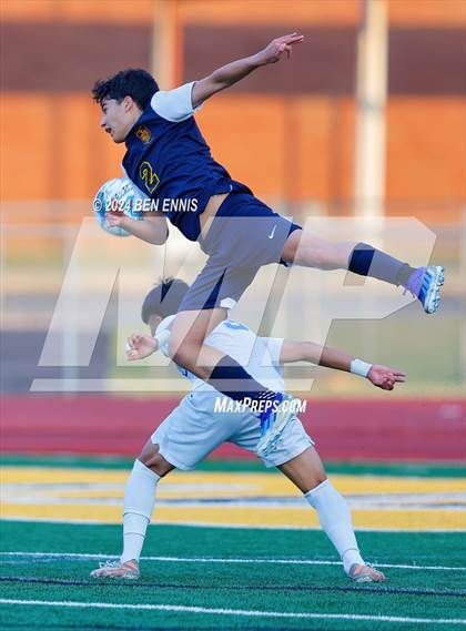 Thumbnail 2 in Chamblee vs. Eagle's Landing (GHSA 5A Round 2) photogallery.