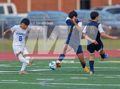 Thumbnail 2 in Chamblee vs. Eagle's Landing (GHSA 5A Round 2) photogallery.