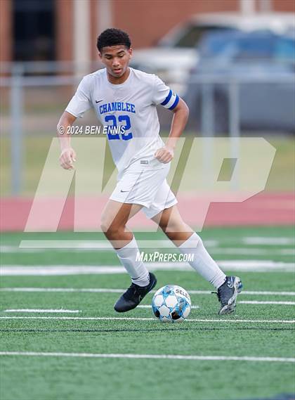 Thumbnail 1 in Chamblee vs. Eagle's Landing (GHSA 5A Round 2) photogallery.